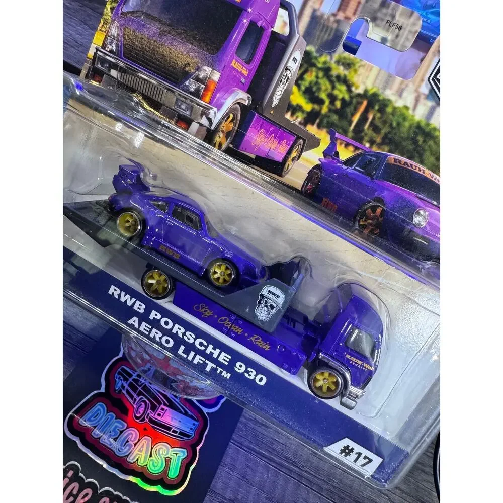 Hot Wheels Team Transport #17 RWB Porsche 930 Aero Lift
